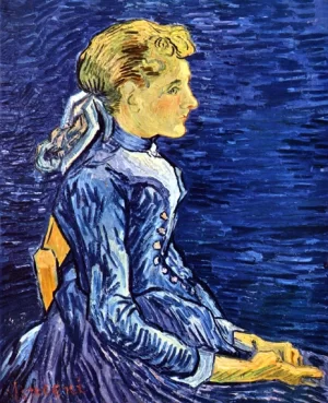 Portrait Of Adeline Ravoux 1890