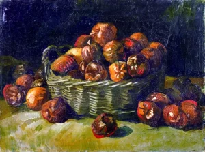 Basket Of Apples 1885