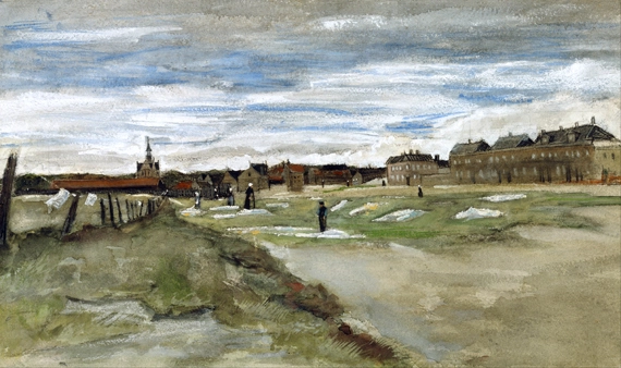 Bleaching Ground At Scheveningen 1882