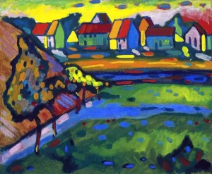 A Bavarian City (Bayerisches Dorf Mit Feld)