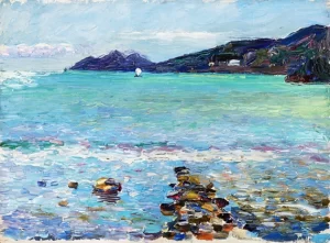 Rapallo, View Of Portofino 1906