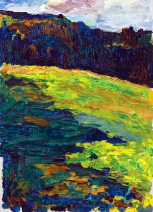 Kochel - Mountain Meadow At The Edge Of The Forest