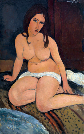 Sitting Naked 1917