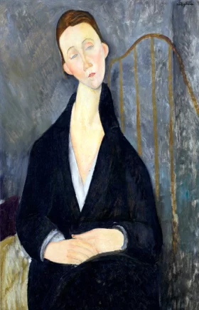 Lunia Czechowska (À La Robe Noire) 1919