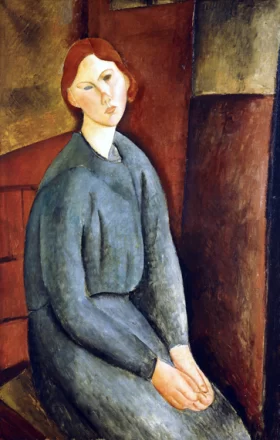 Portrait of Annie Bjarne 1919