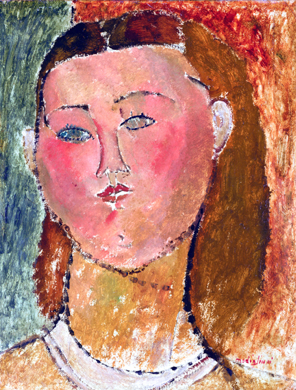 Fillette à La Chevelure 1915