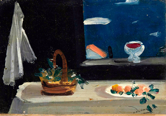 Nature Morte Sur Fond Noir