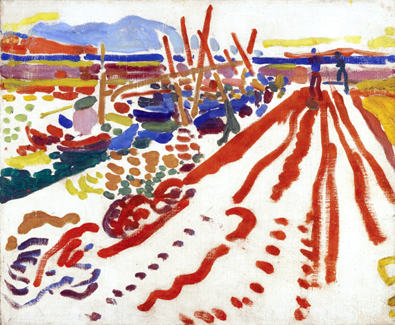La jetée à L’Estaque by André Derain, oil painting reproduction on canvas La jetée à L’Estaque