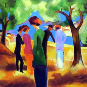 The Lady In The Green Jacket