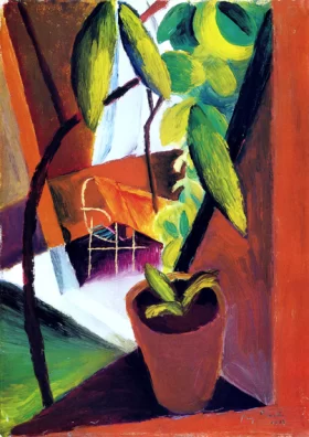 Still Life With Begonia 1914