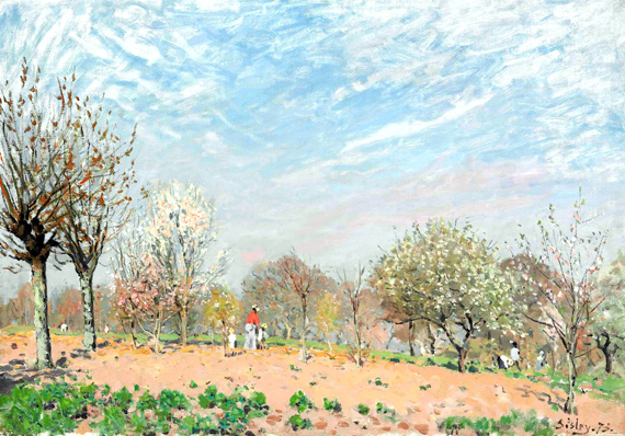 Pommiers en Fleurs, Louveciennes