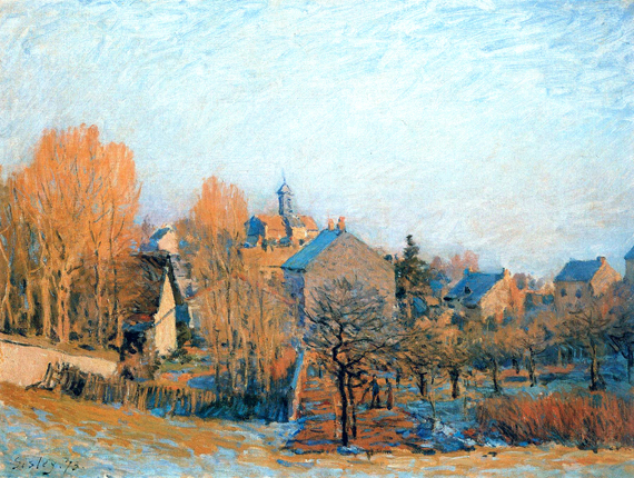 Frosty Morning in Louveciennes 1873
