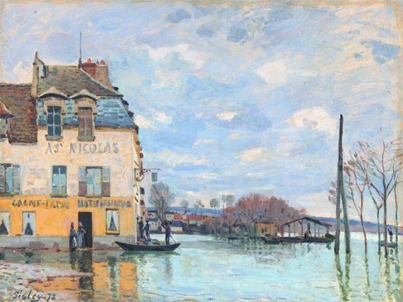 Flood at Port-Marly 1872