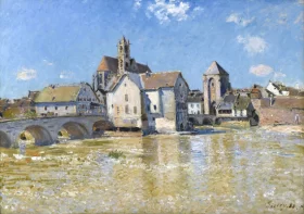 Le Pont de Moret – Matin D'avril 1888