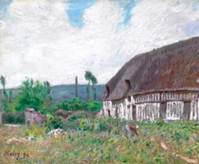 Chaumière en Normandie 1894