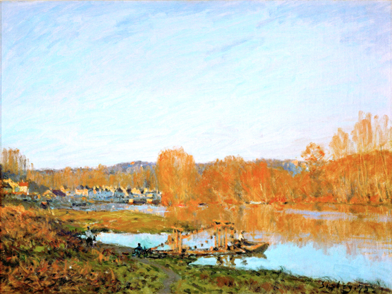 Autumn, Banks of the Seine Near Bougival