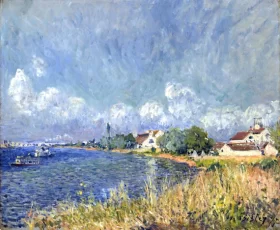 The Seine at Billancourt 1877