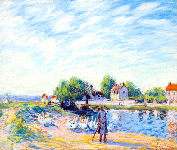 Les Oies à Saint Mammès