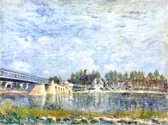 The Bridge at Saint-Mammès 1881