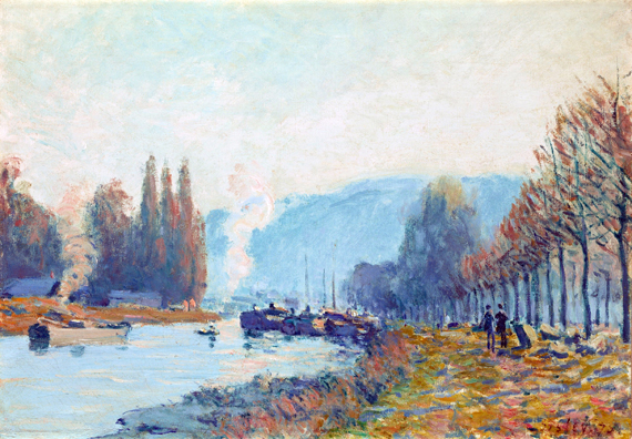 Seine at Bougival 1873