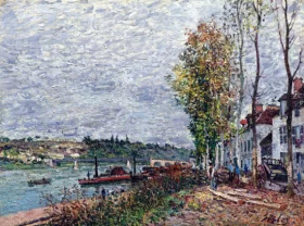 Jour de Brouillard à Saint Mammès