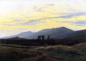 The ruins of Eldena in the Giant Mountains