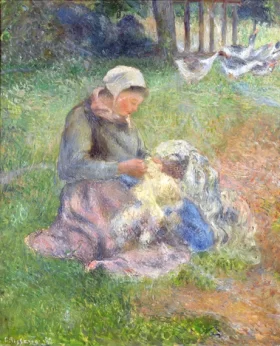 A Wool-Carder 1880