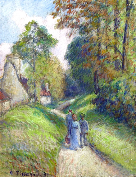 Paysage avec Trois Paysans, 1891