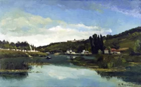 The Marne at ChennevièRes 1864