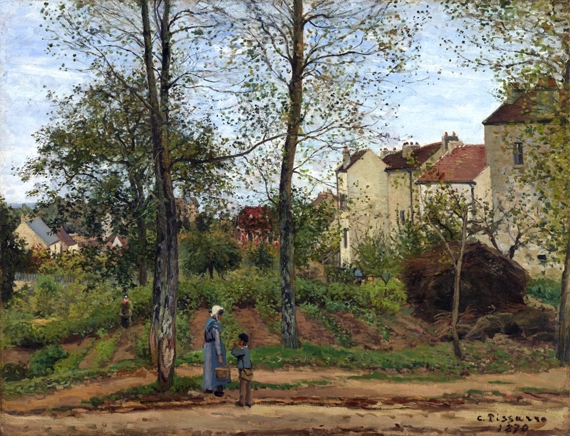 Houses at Bougival (Autumn) 1870