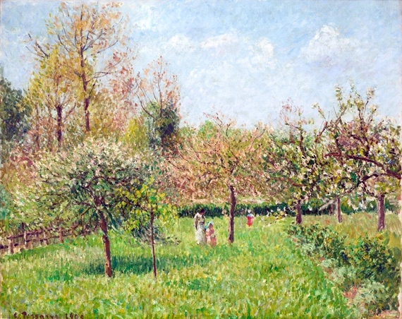 Spring at ÉRagny 1900