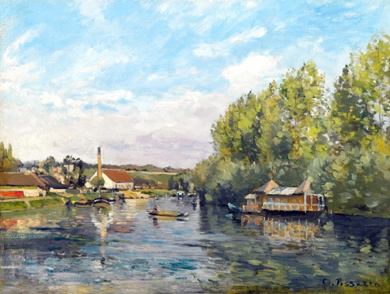 La Seine à Port-Marly 1872