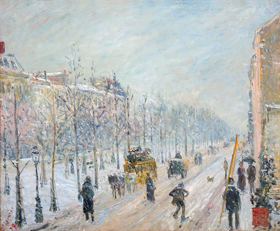 Les Boulevards ExtéRieurs, Effet de Neige 1879