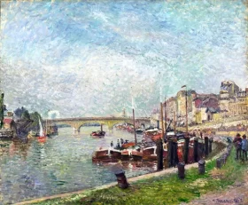 Quai Napoléon, Rouen 1883