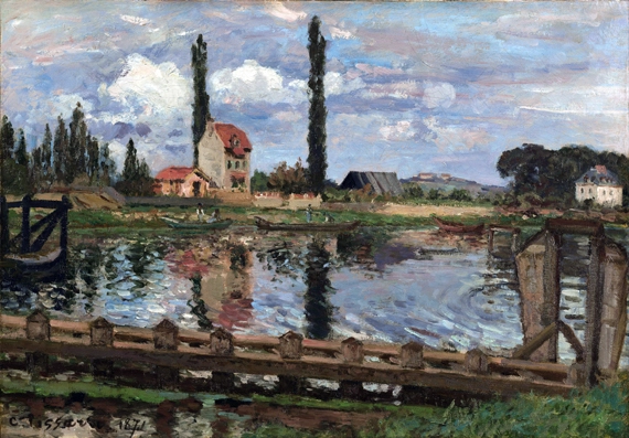 Banks of the Seine at Port Marly 1871