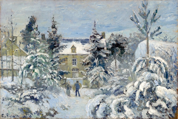 Piette'S House at Montfoucault 1874