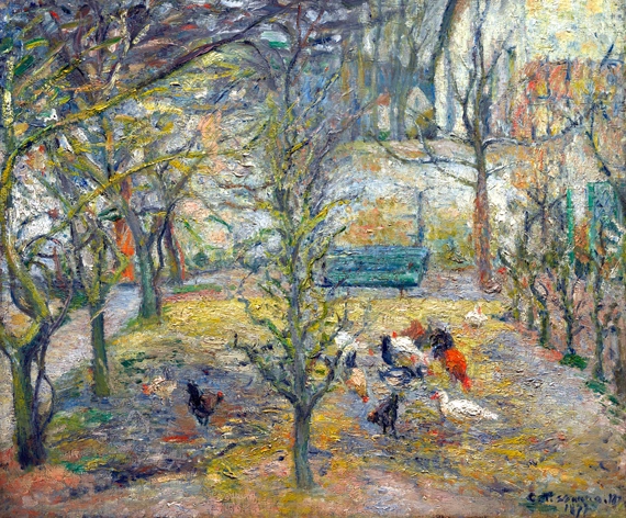 Basse-Cour à La 'Maison Rouge', Pontoise 1877