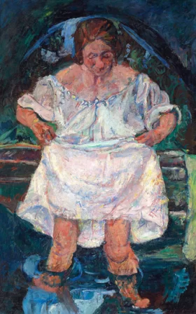 La femme entrant dans l'eau 1931