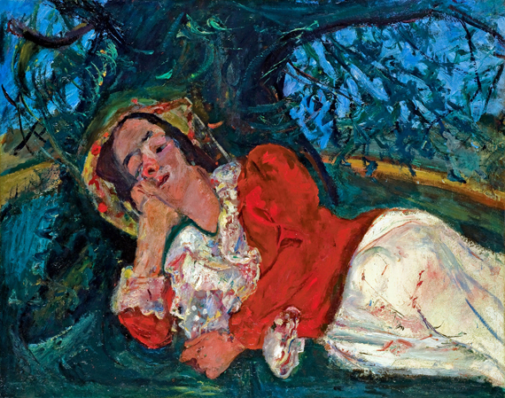 La sieste (Femme étendue sous un arbre) 1934