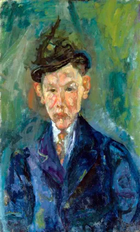 Le jeune homme au petit chapeau 1916