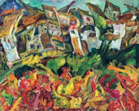 Maisons aux toits pointus