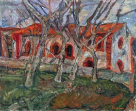 Red Church (L'Église rouge) 1919