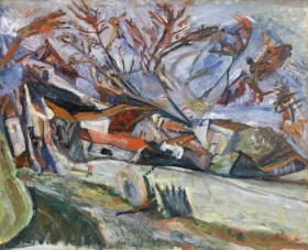 Landscape with Houses (Paysage avec maisons) 1919