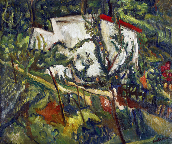 Maison de Clamart by Chaïm Soutine, oil painting reproduction on canvas Maison de Clamart