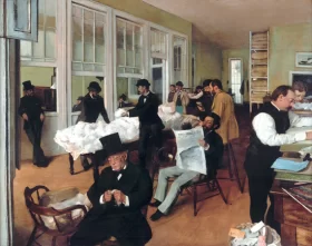 A Cotton Office in New Orleans 1873