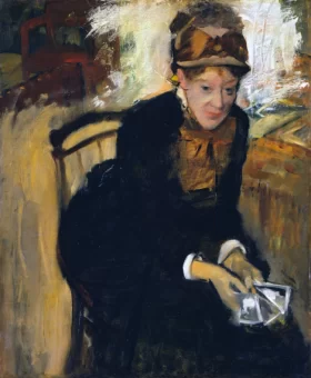 Vase de fleurs Mary Cassatt