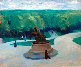 Statue at Park Entrance