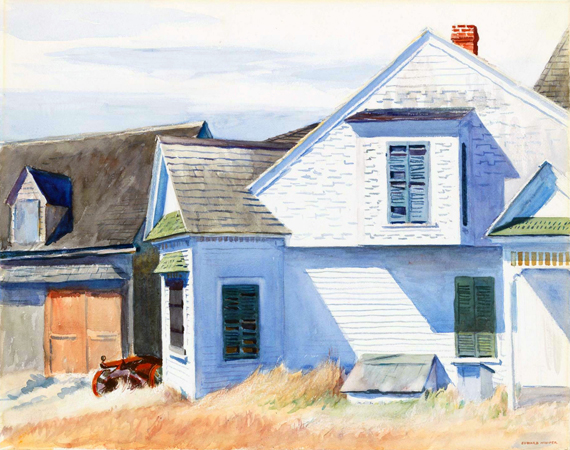 House on Pamet River 1934 by Edward Hopper, oil painting reproduction on canvas House on Pamet River 1934