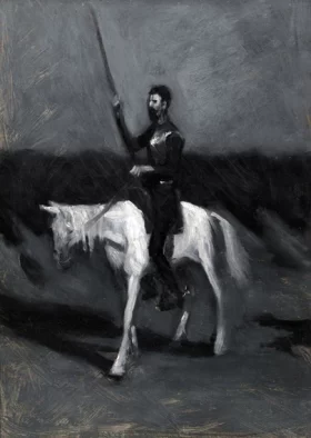 Don Quixote on Horseback