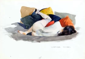Placeholder-ACM0325 Reclining Nude